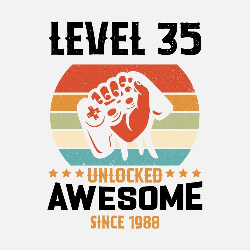 Level 35 complete 1988 Birthday Gift