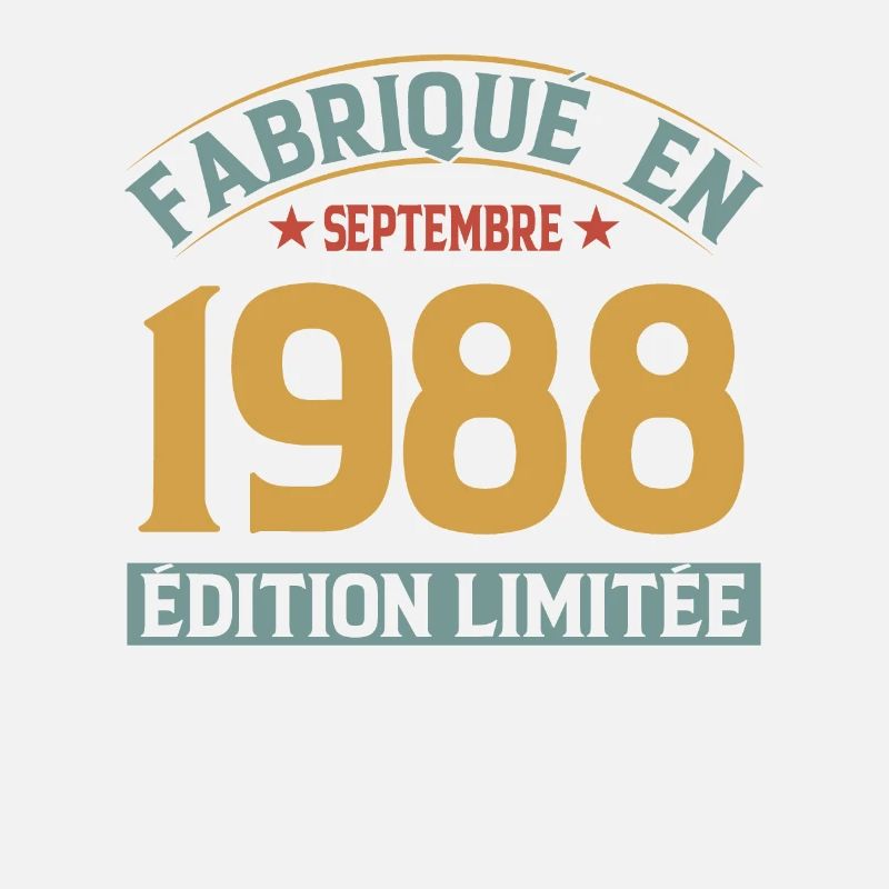 Fabriqué En Septembre 1988 Édition Limitée
