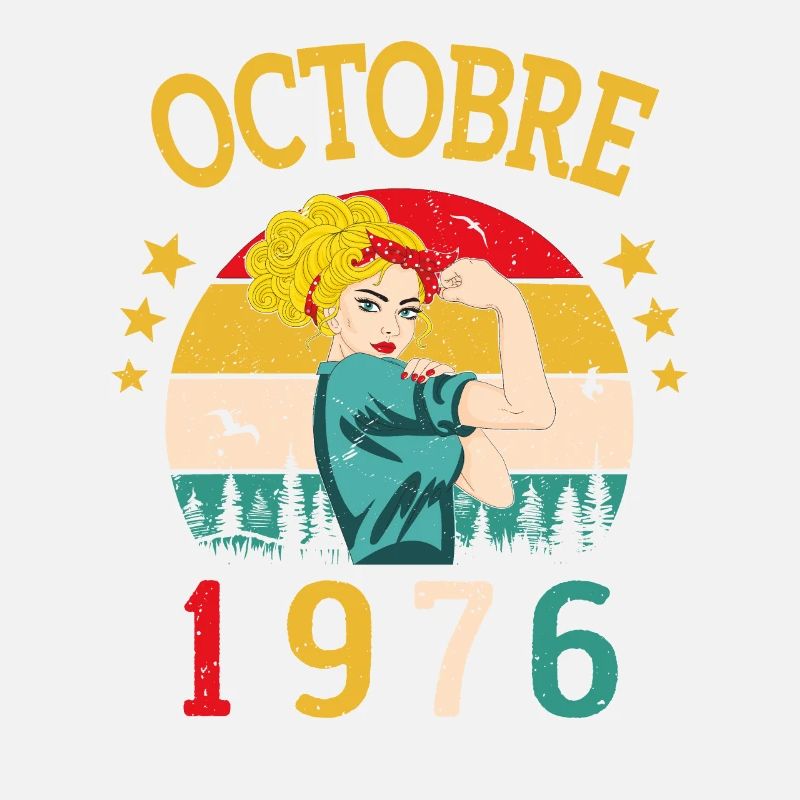 Oktober 1976 Jubiläums Vintage Geschenkidee