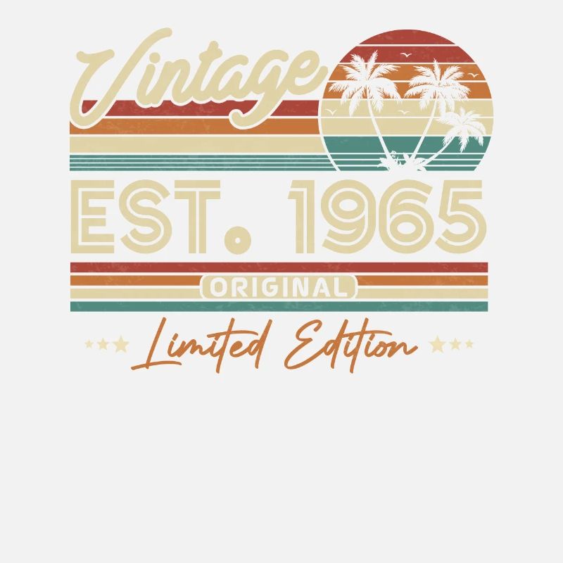 Nostalgic 1965 birthday year