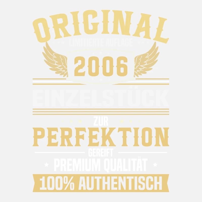 Einzigartiges 2006 Geburtstagsgeschenk