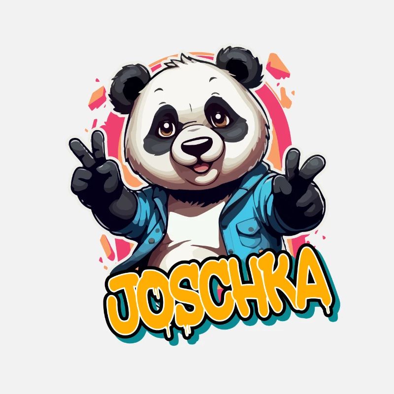 JOSCHKA - Beau nom de garçon avec Cool Panda