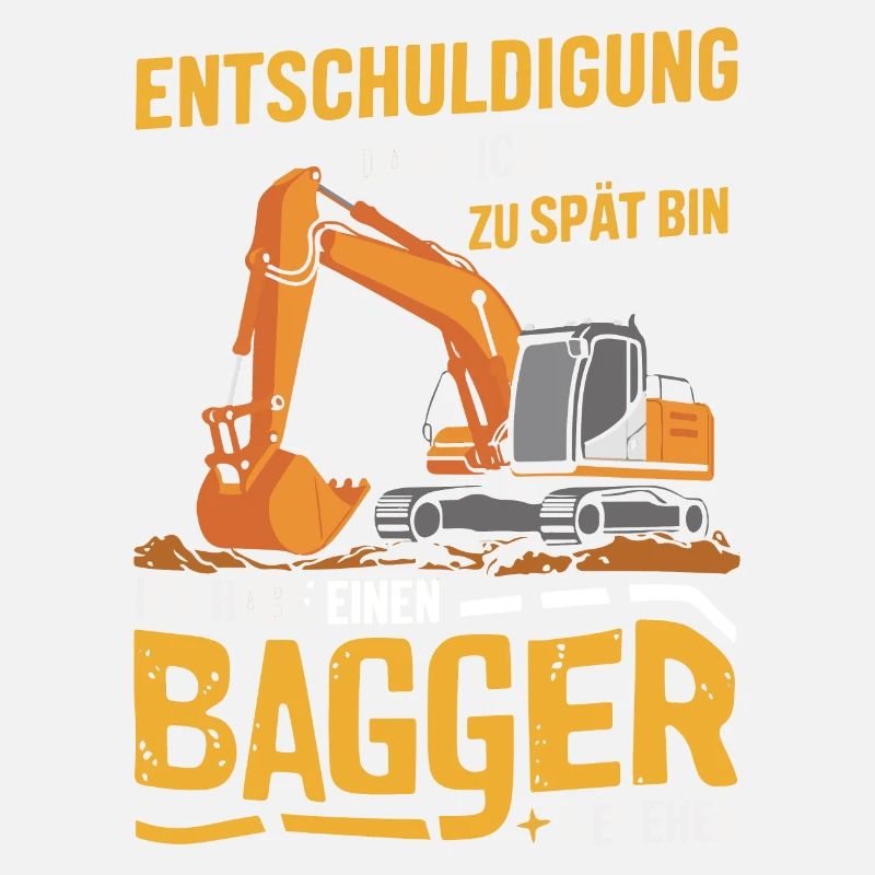 Baggerfahrer Bauarbeiter Baustelle Baumaschine