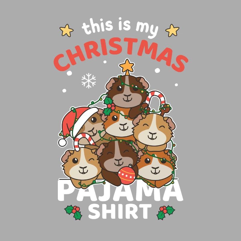 Pyjama de Noël Cochon d’Inde