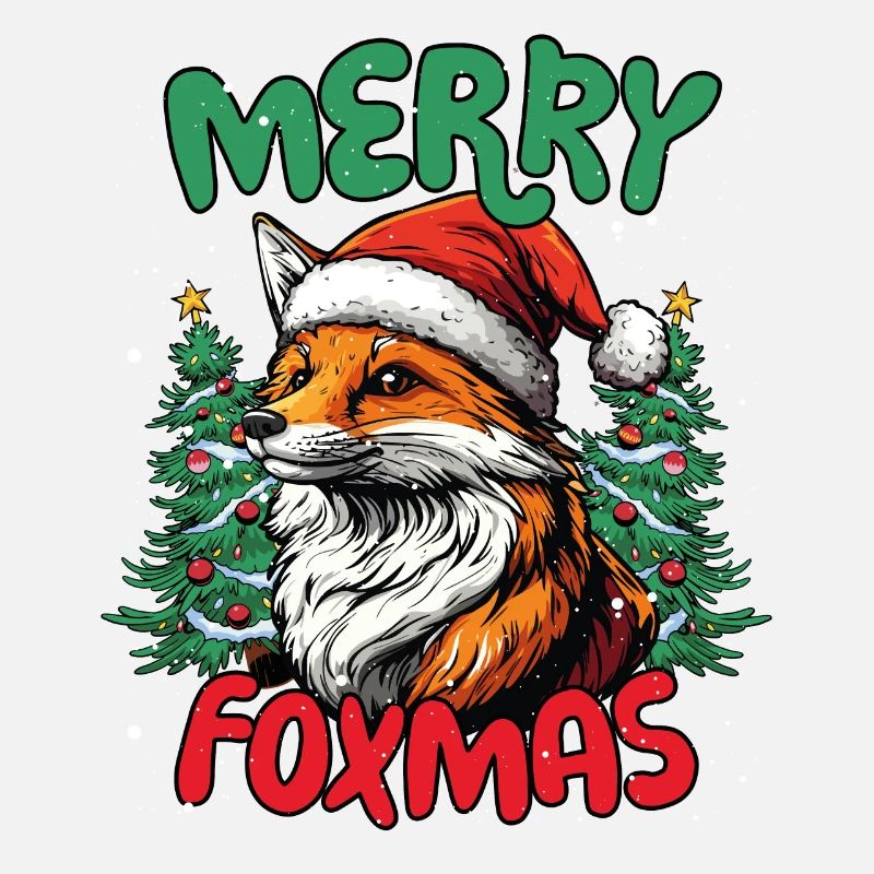 Le Noël drôle de renards de Merry Foxma