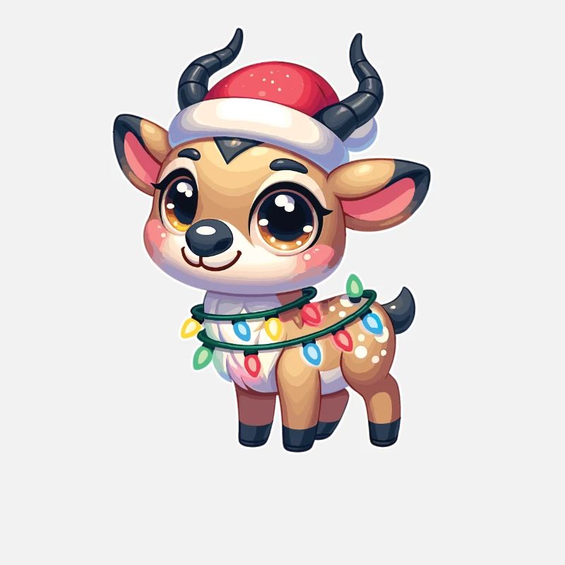 Fées de Noël Saiga Antilope