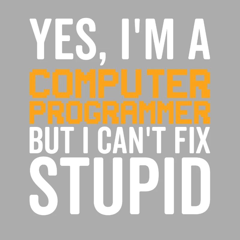 Dumm - Computerprogrammierer