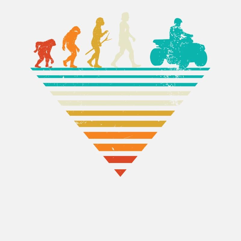 Human Evolution - Vintage ATV Ride