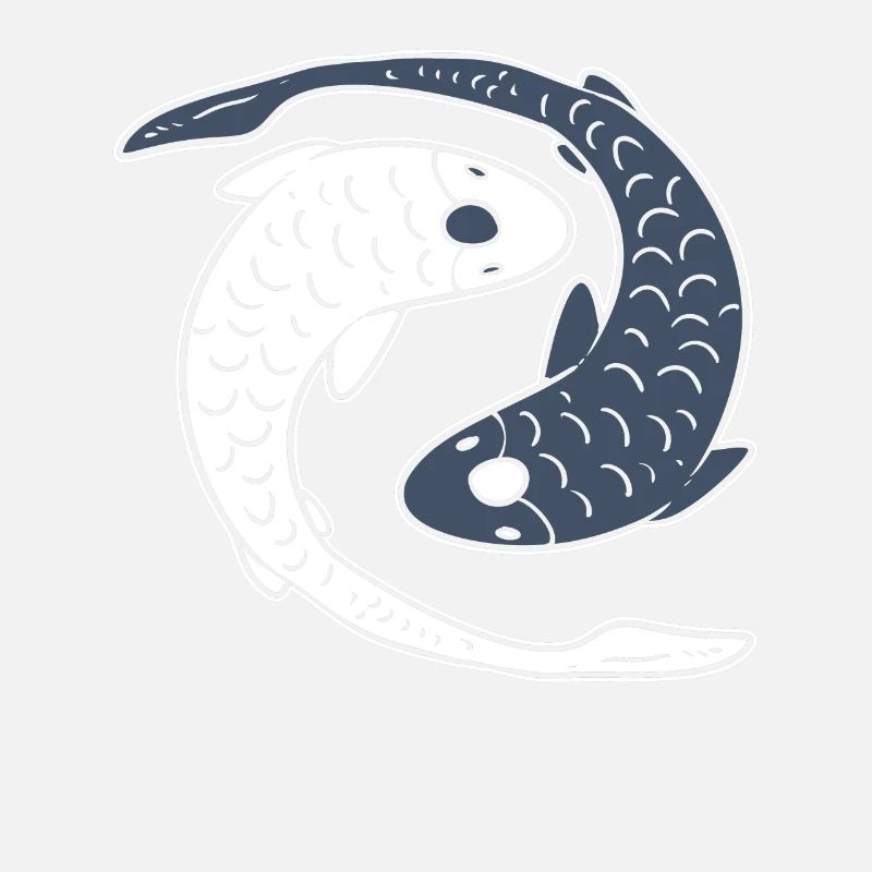 Yin Yang Koi Propriétaire de poisson