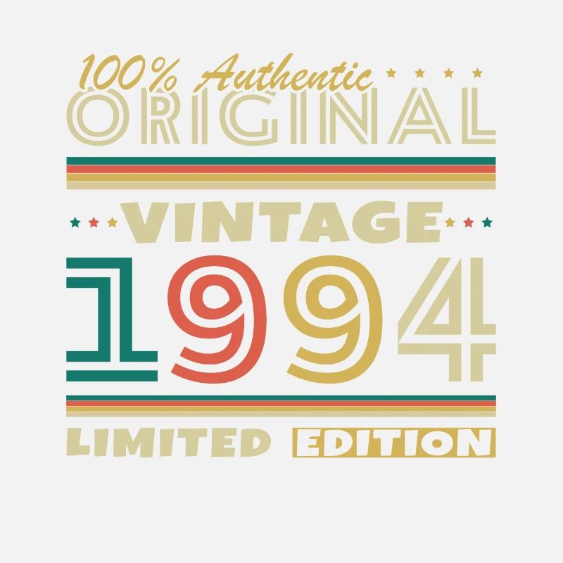 1994 Vintage Retro Geburtstagsgeschenk