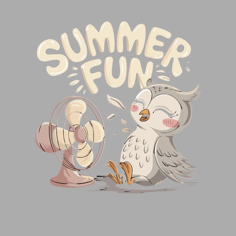 Summer Fun Eule mit Ventilator