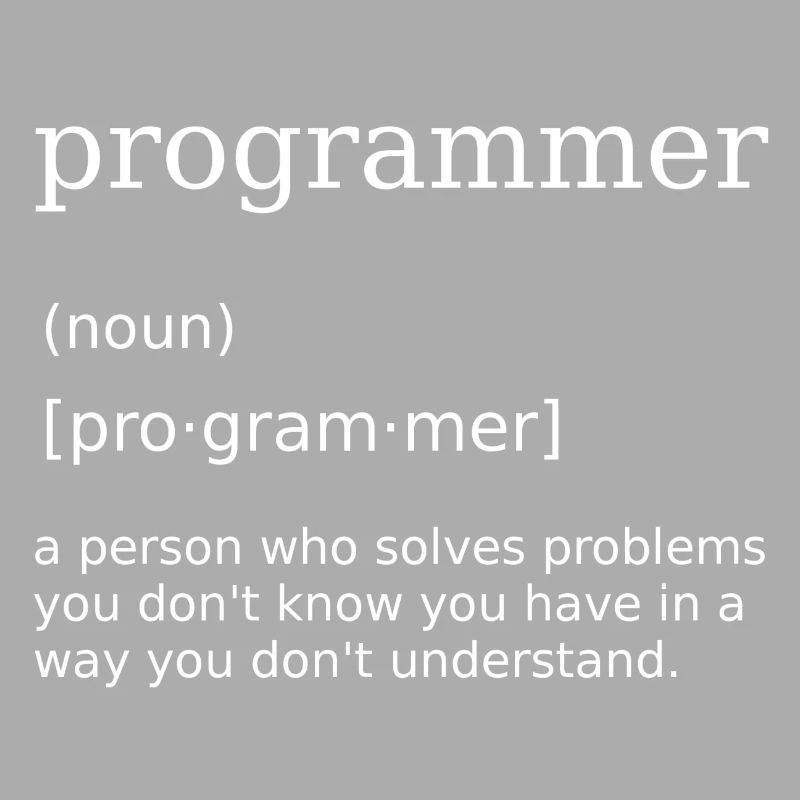 Programmer Spruch Informatiker Computer Scientist