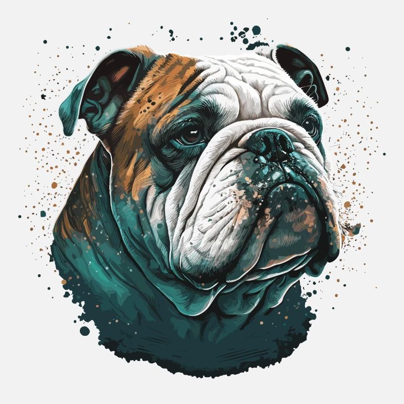 Expression de bouledogue