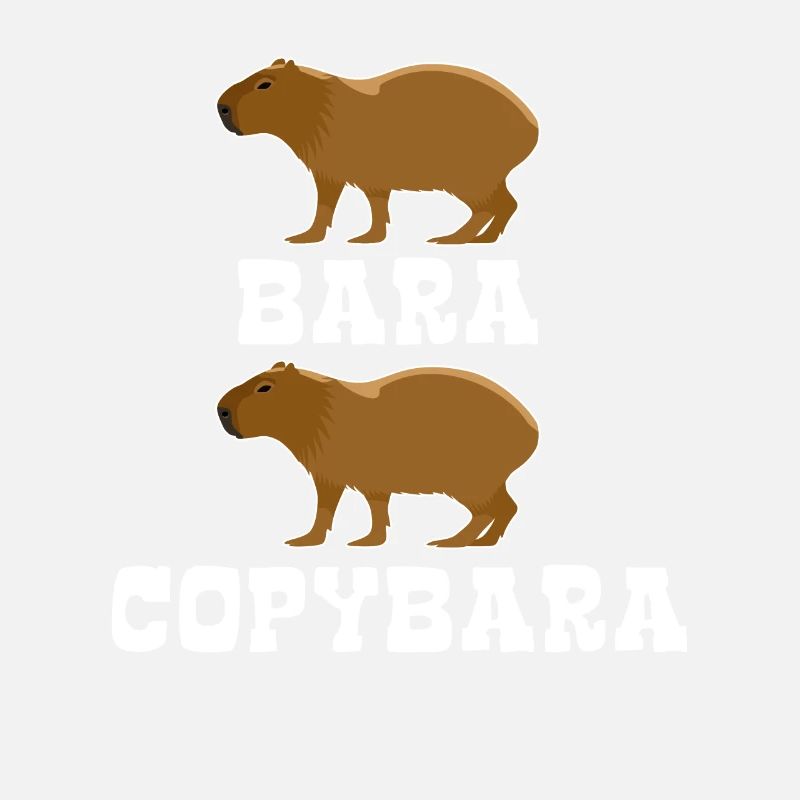 Copybara - Style de copie de mots Capybara