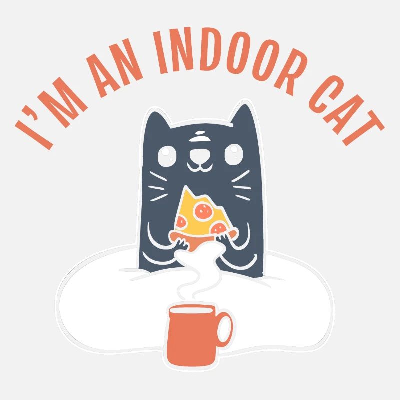 Je suis un solitaire de chat d’intérieur
