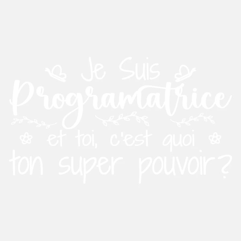 Ich bin Programmierer. Was ist deine Macht