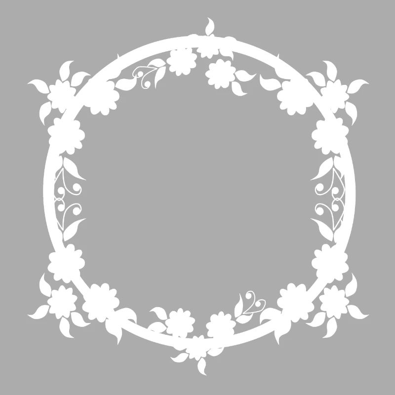 Ornaments Circular frame Basic text