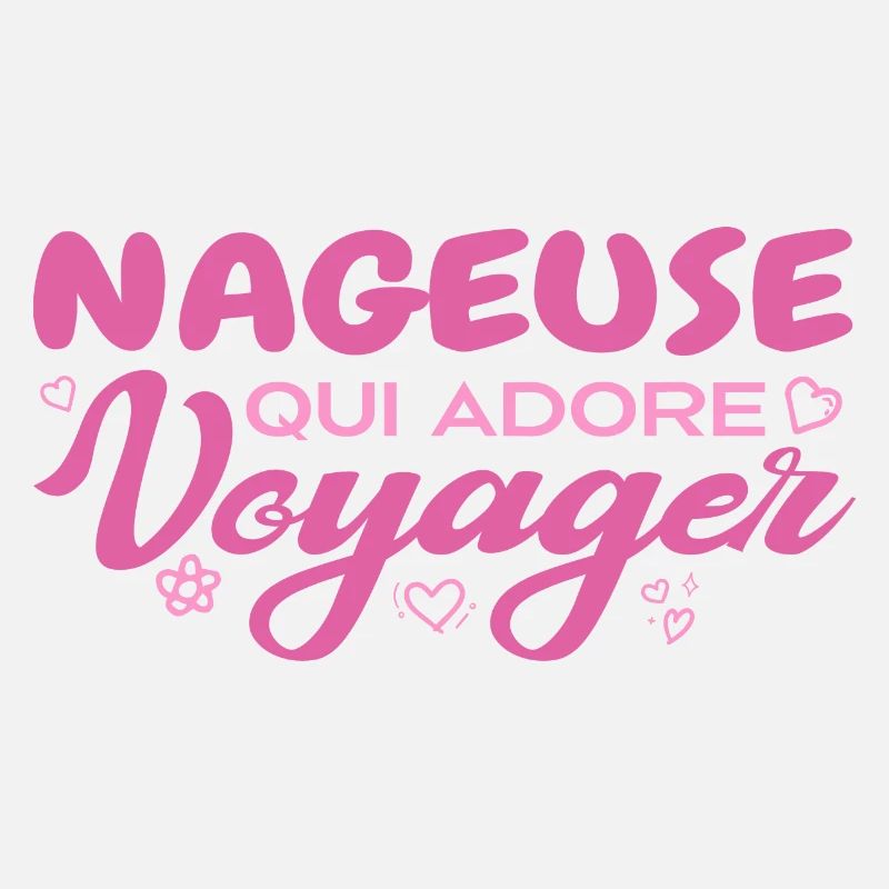 Nageuse globe-trotteuse passionnée de voyages