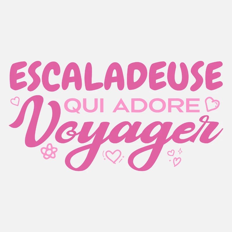 Escaladeuse globe-trotteuse passionnée de voyages