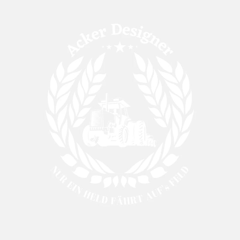 Acker Designer-Nur ein Held fährt auf`s Feld