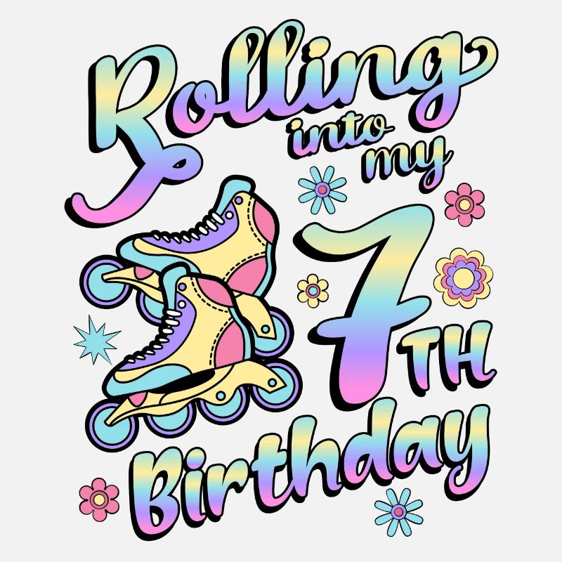 Rouler dans mon 7e anniversaire Roller Skater Inline