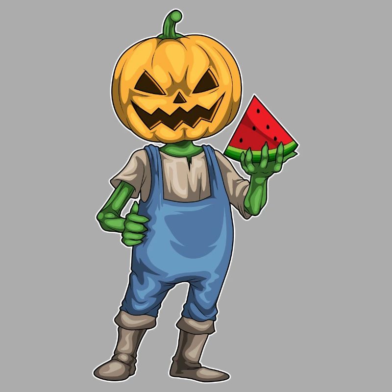 Jack O Lantern Halloween Pastèque