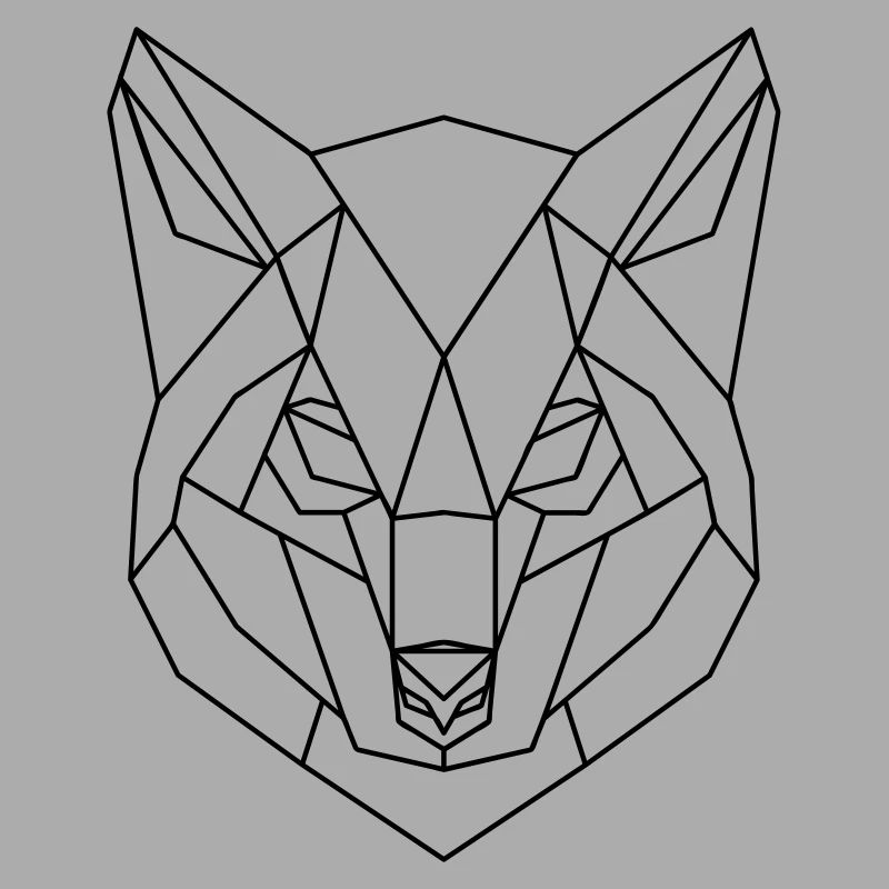 Loup 3D Low Wolf Wolf Polygon Wolf Low 3D