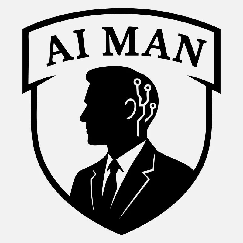 AI Man Emblem