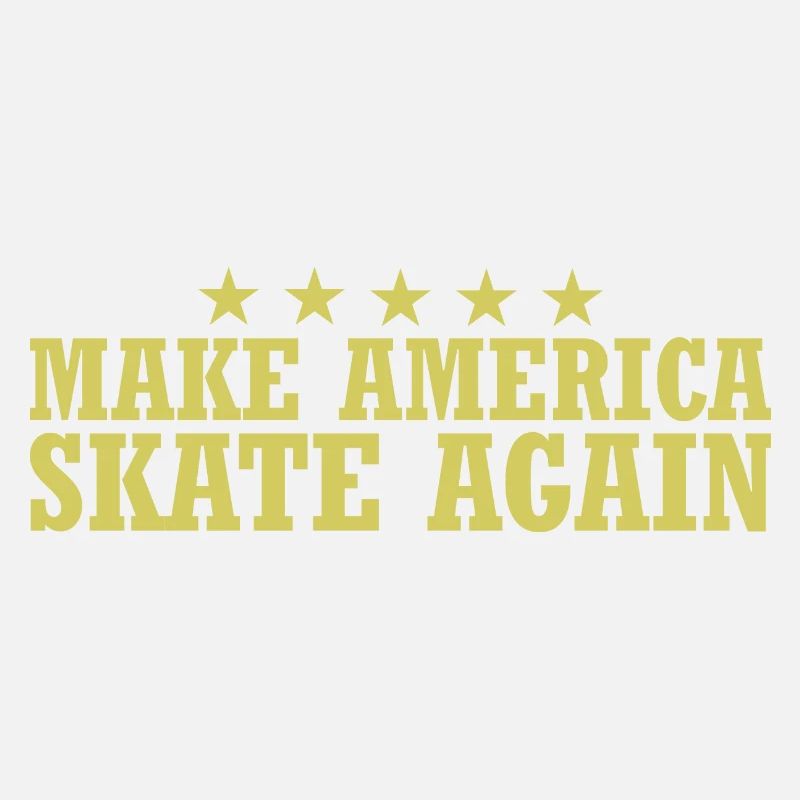 Make America Skate Again Skateboarding Skater
