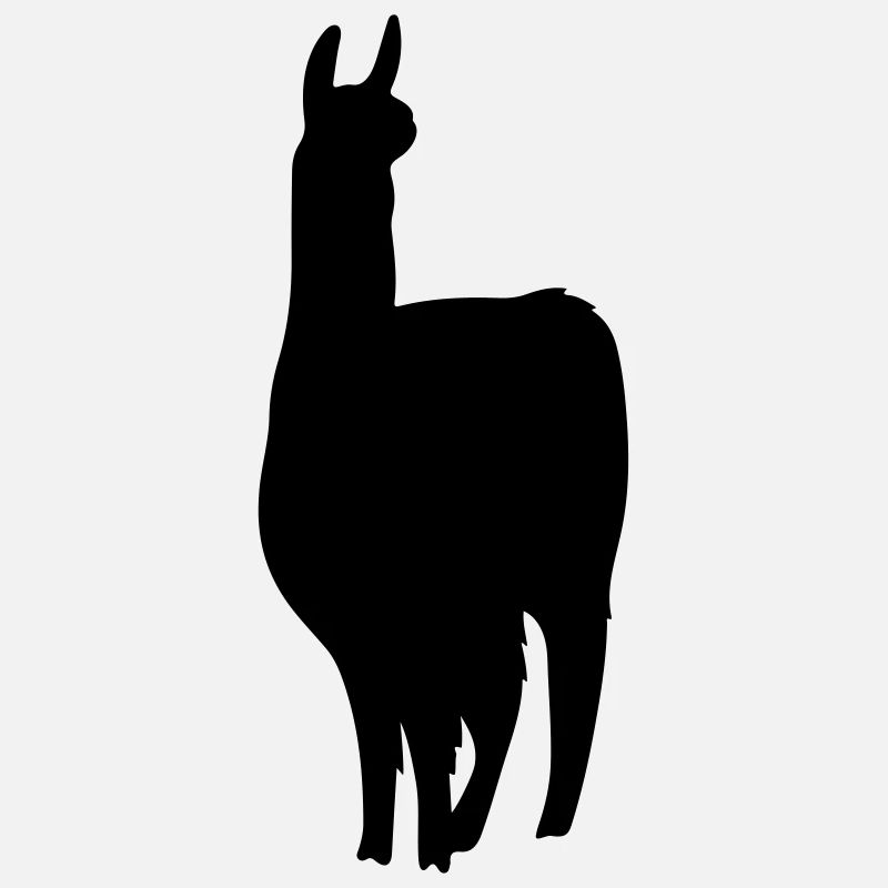 lama silhouette
