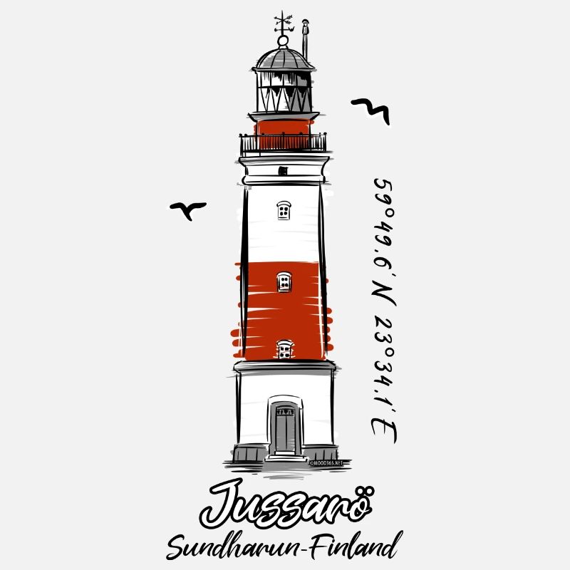 JUSSARÖ LIGHTHOUSE Textiles marins et cadeaux