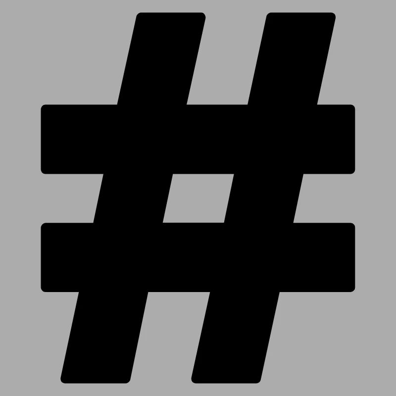 hashtag