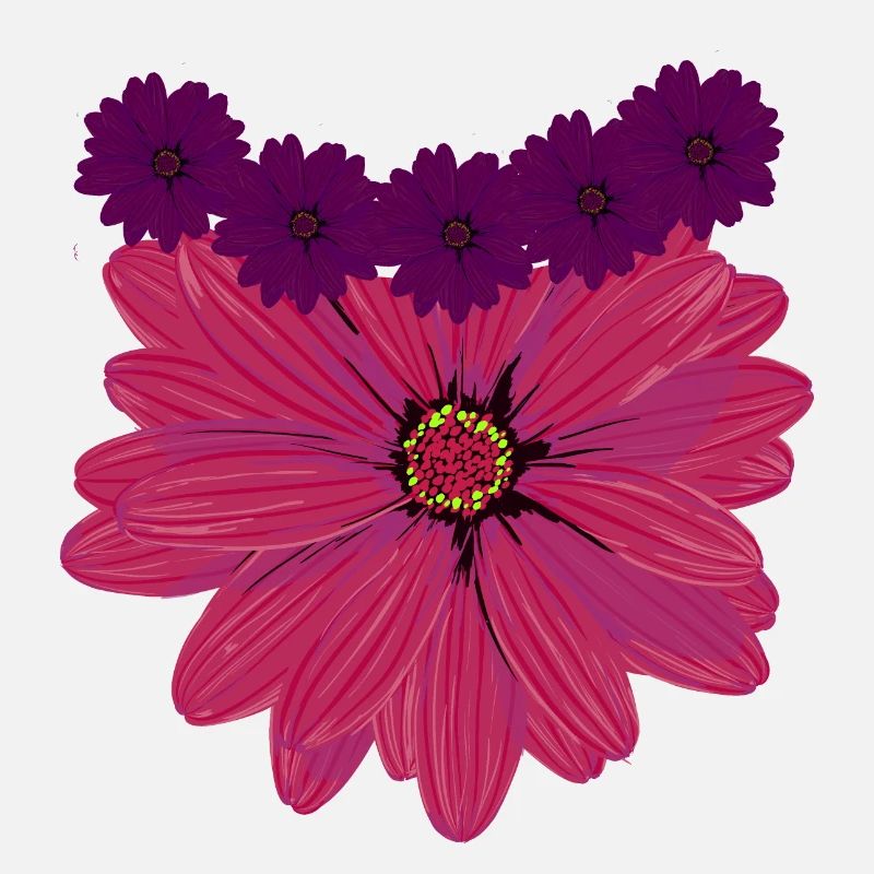fleurs,abstrait,floral, graffiti,peinture, fleur