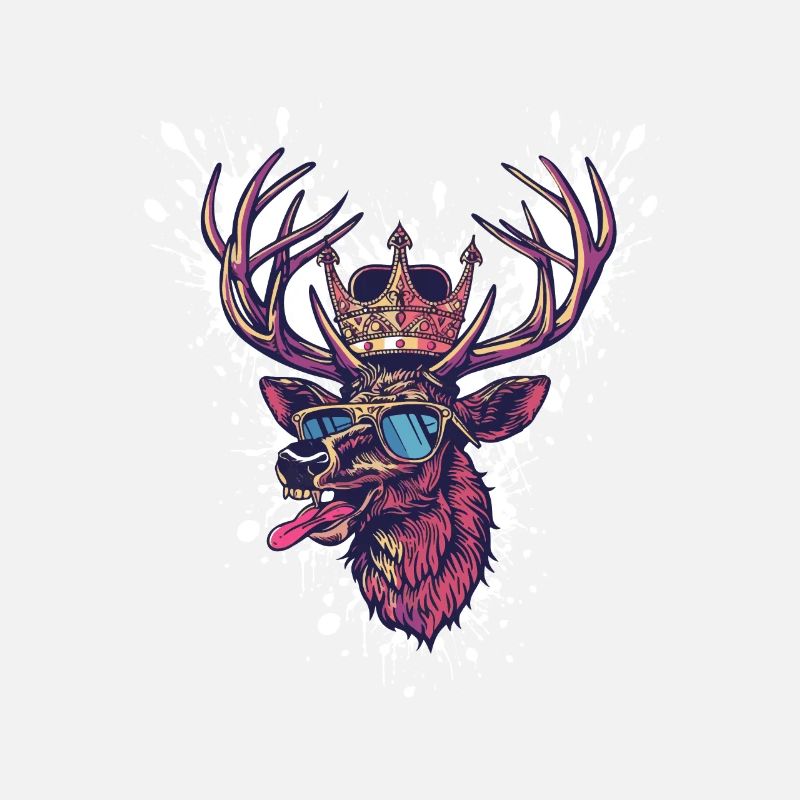 Bande dessinée de cerf
