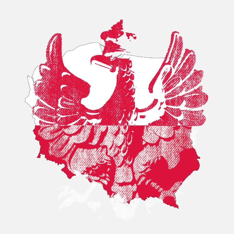 Poland Polish Eagle Flag