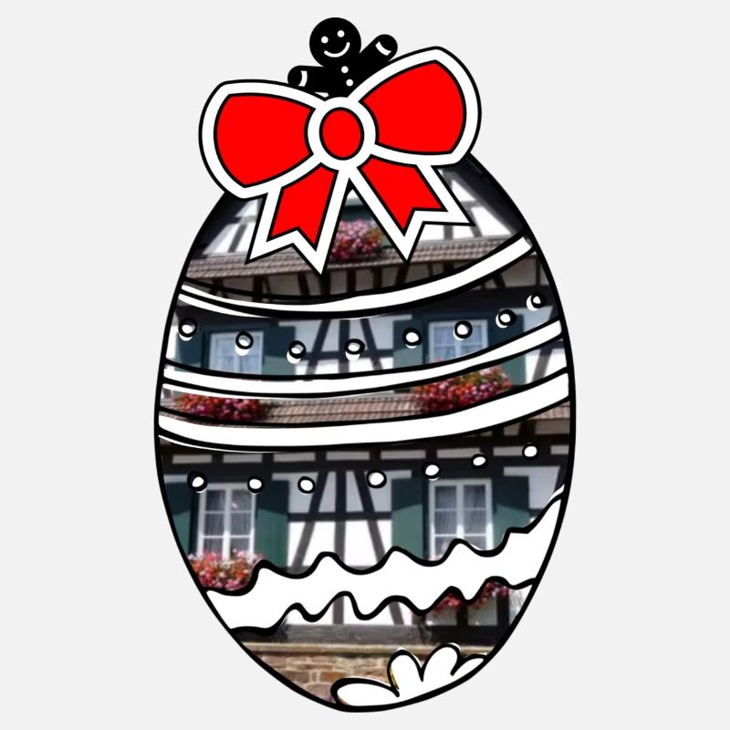 Alsace Easter egg