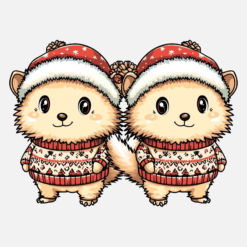 Igel Weihnachten Team