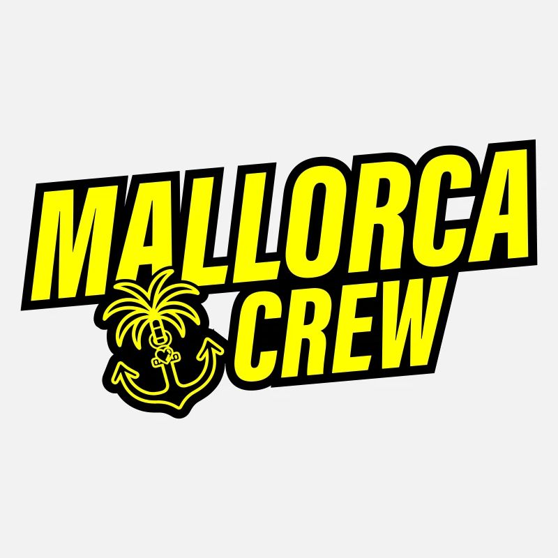 Mallorca Crew Anker Palme Herz Liebe