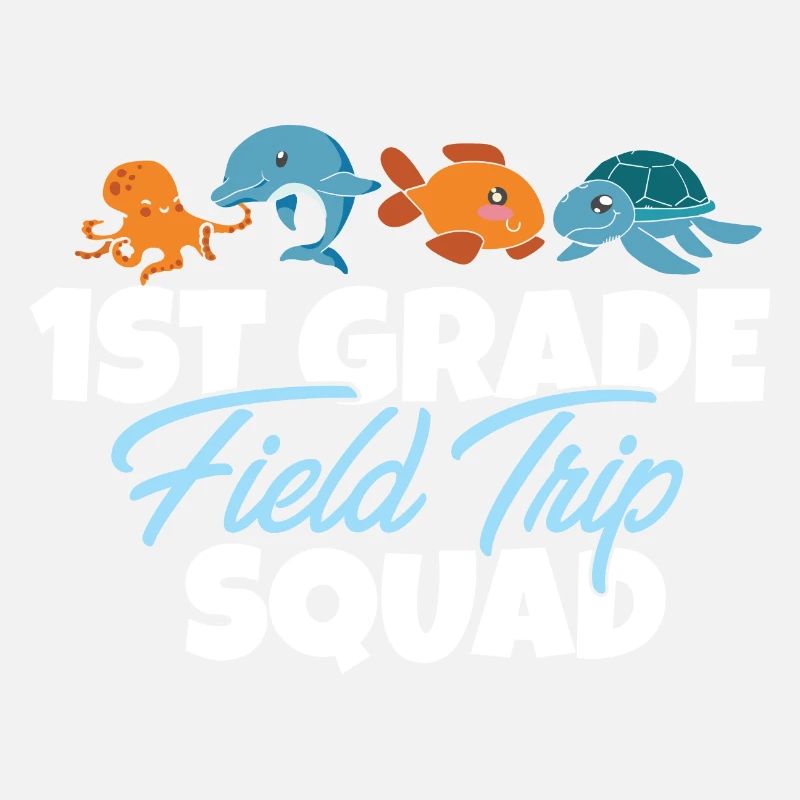1st Grade Field Trip Squad Ocean Animals