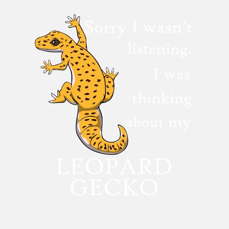 Pense à mon Léopard, le lézard reptile
