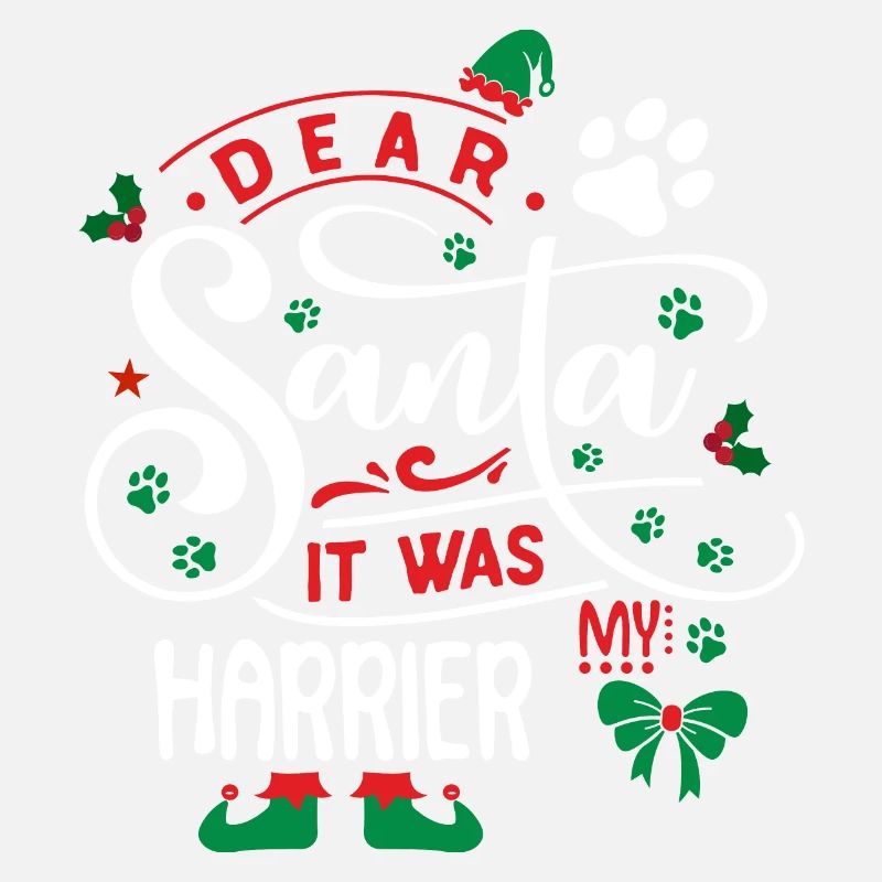 Hund Weihnachten Hunderasse Harrier