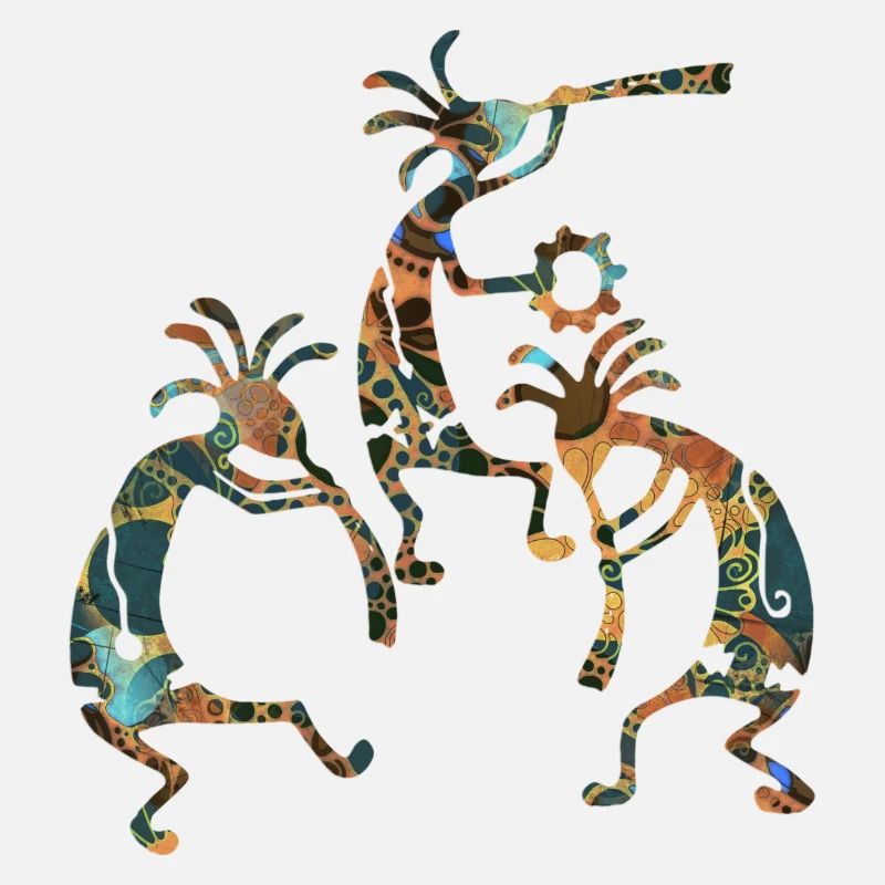 Native Americans - Cokopelli Musicans Trio 3