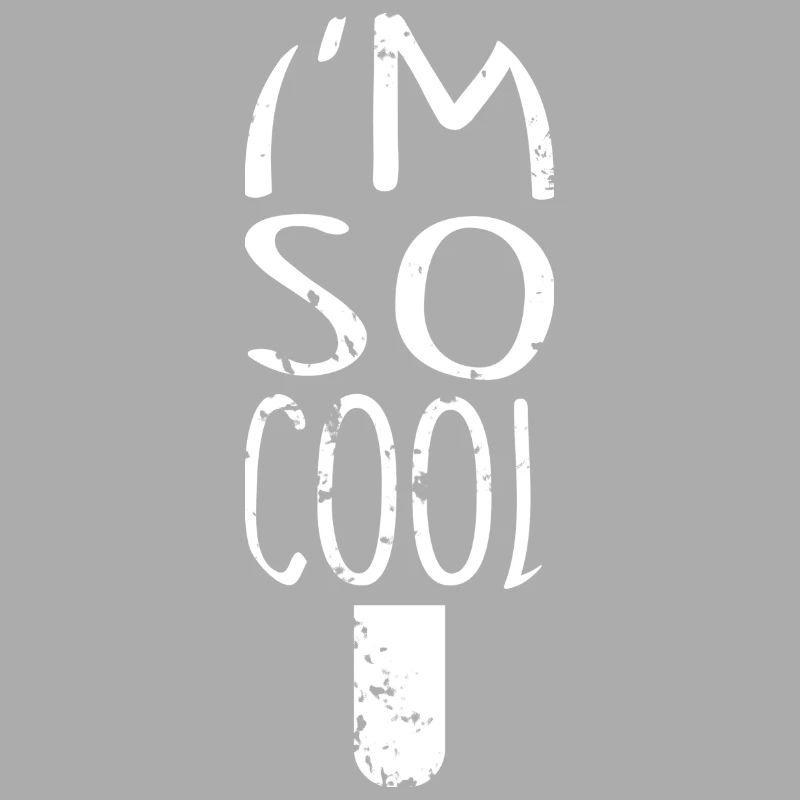 Eis Spruch Ice Eis essen Geschenkidee