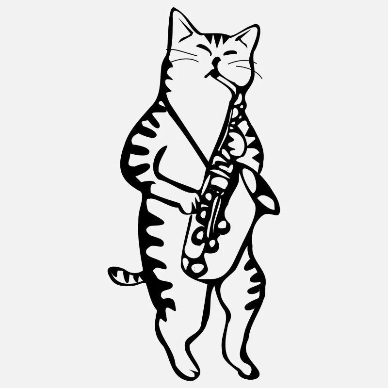 Saxophone Cat | Saxophone cat