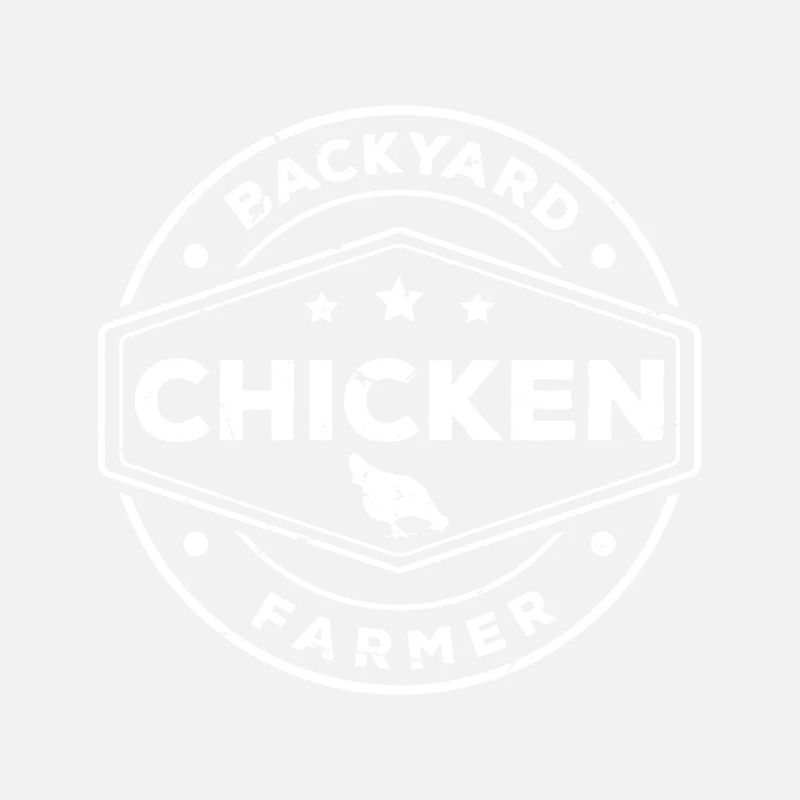 Backyard Chicken Farmer Agriculture Tractor Driver