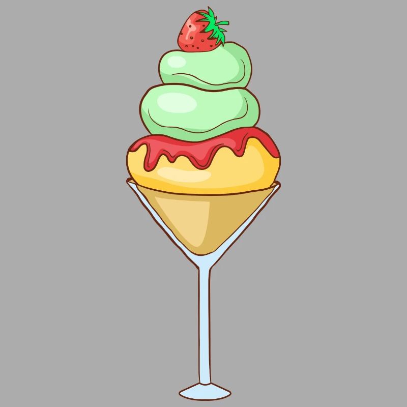 Eis Speiseeis Eiskrem Eiscreme Kugeleis Eisbecher