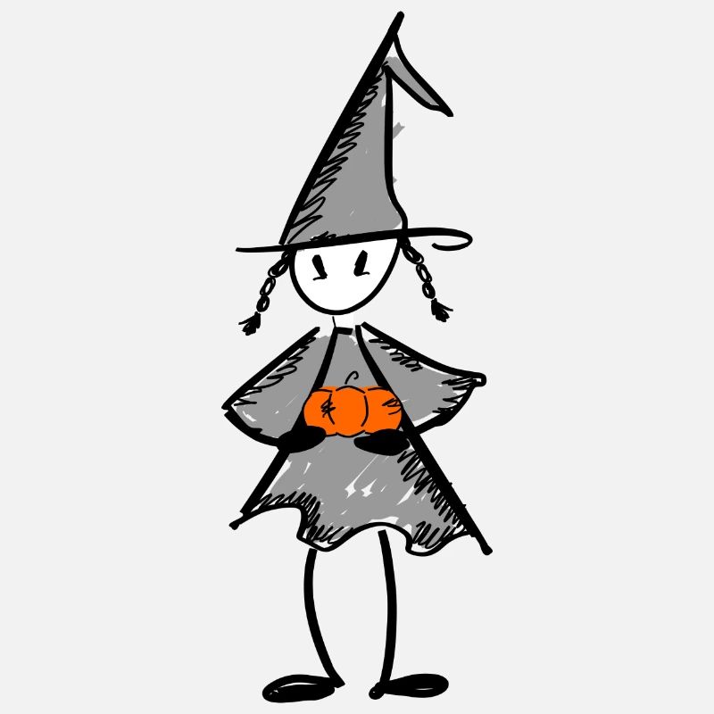 Sorcière citrouille
