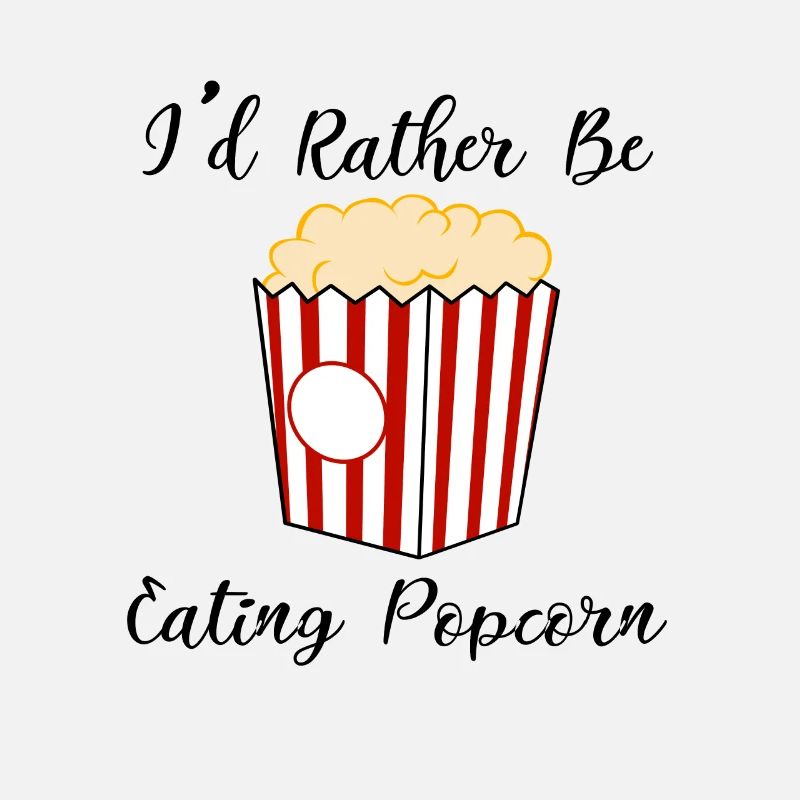 Popcorn Chef Citation drôle Manger du pop-corn