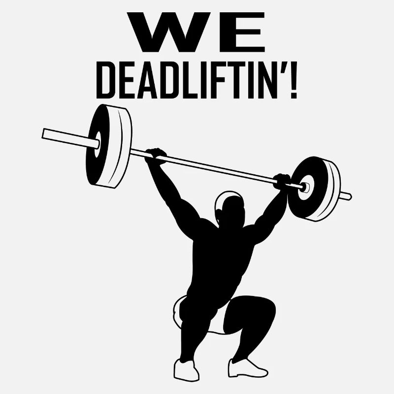 We Deadlifting Gym Workout Weightlifting