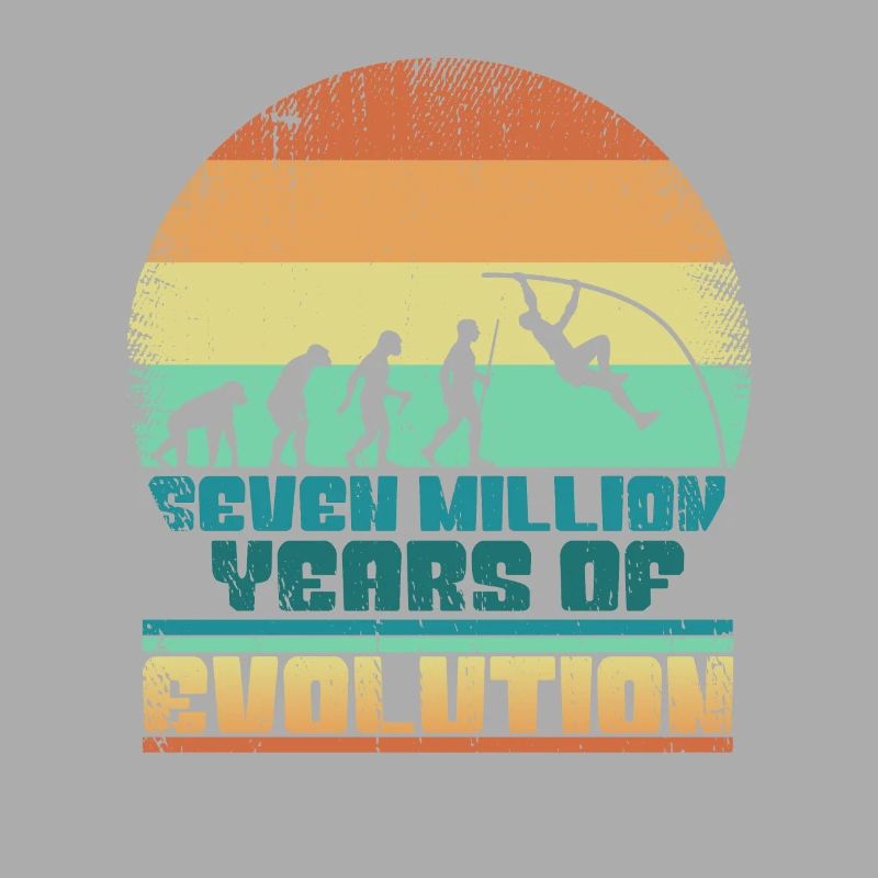 Stabhochsprung Evolution Geschenkidee 005-189